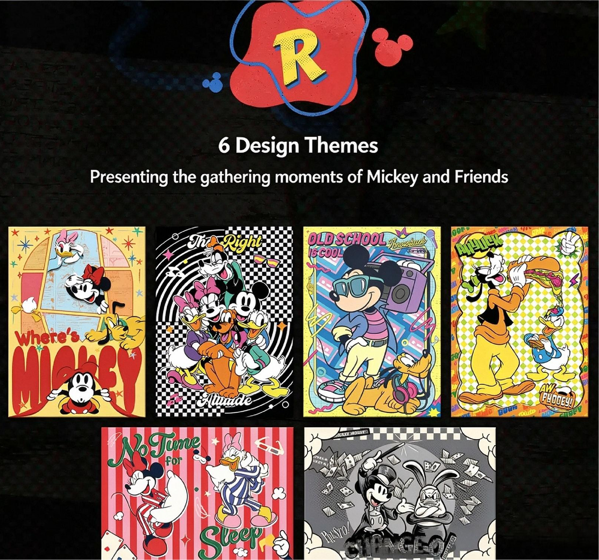 Disney - Mickey and Friends - Pop Art Collector Cards