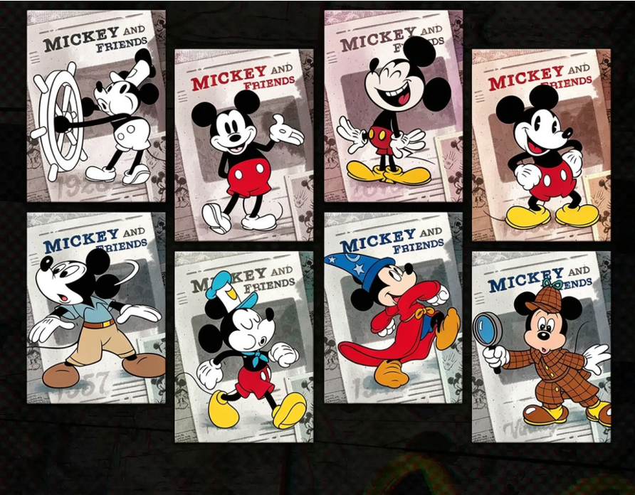 Disney - Mickey and Friends - Pop Art Collector Cards