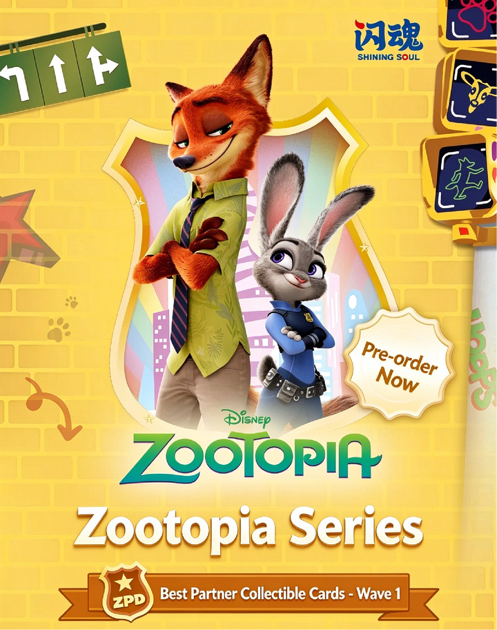 Disney - Zootopia - Best Partners Collectible Cards Vol.1