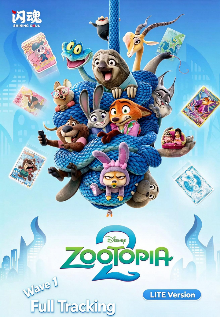 Disney - Zootopia 2 - Full Tracking Lite Collectible Cards Vol.1
