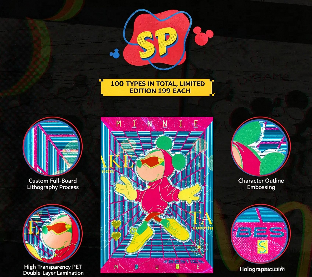 Disney - Mickey and Friends - Pop Art Collector Cards