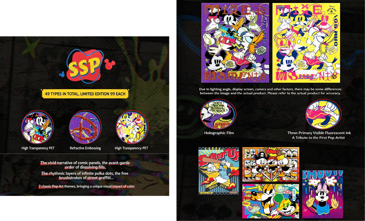 Disney - Mickey and Friends - Pop Art Collector Cards