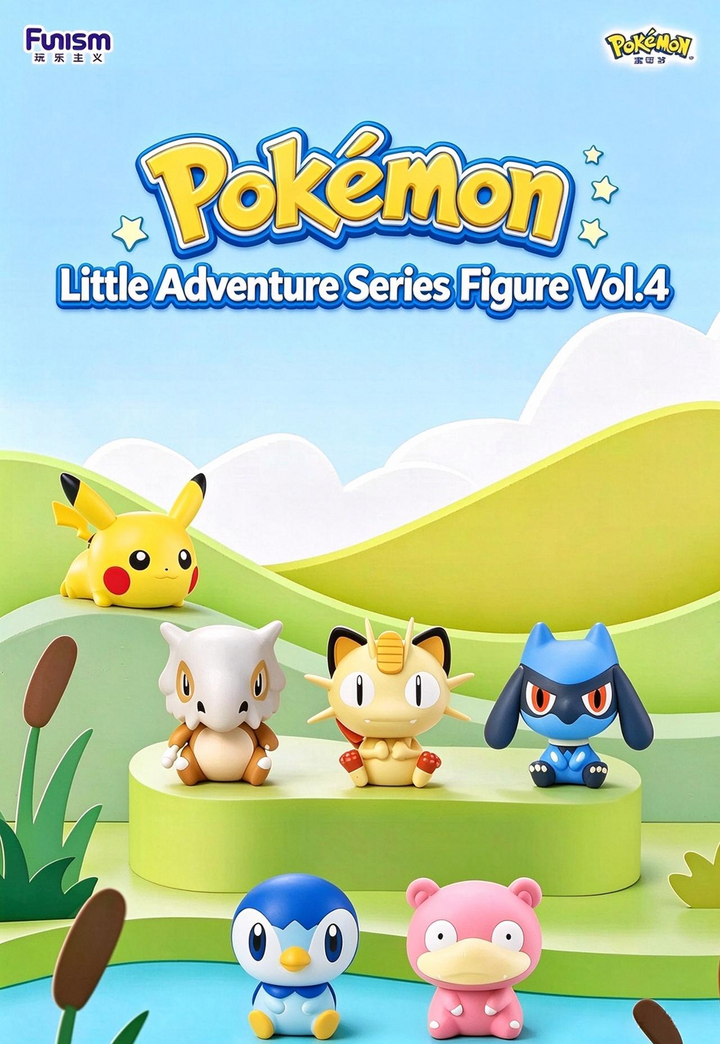 Funism: Pokémon Little Adventure Series Figures Vol.4
