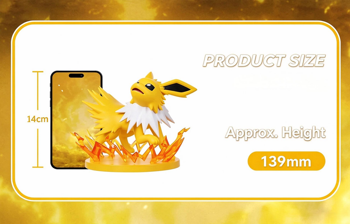Funism: Pokémon Prime Figure Series Medium Scale Figures---Jolteon