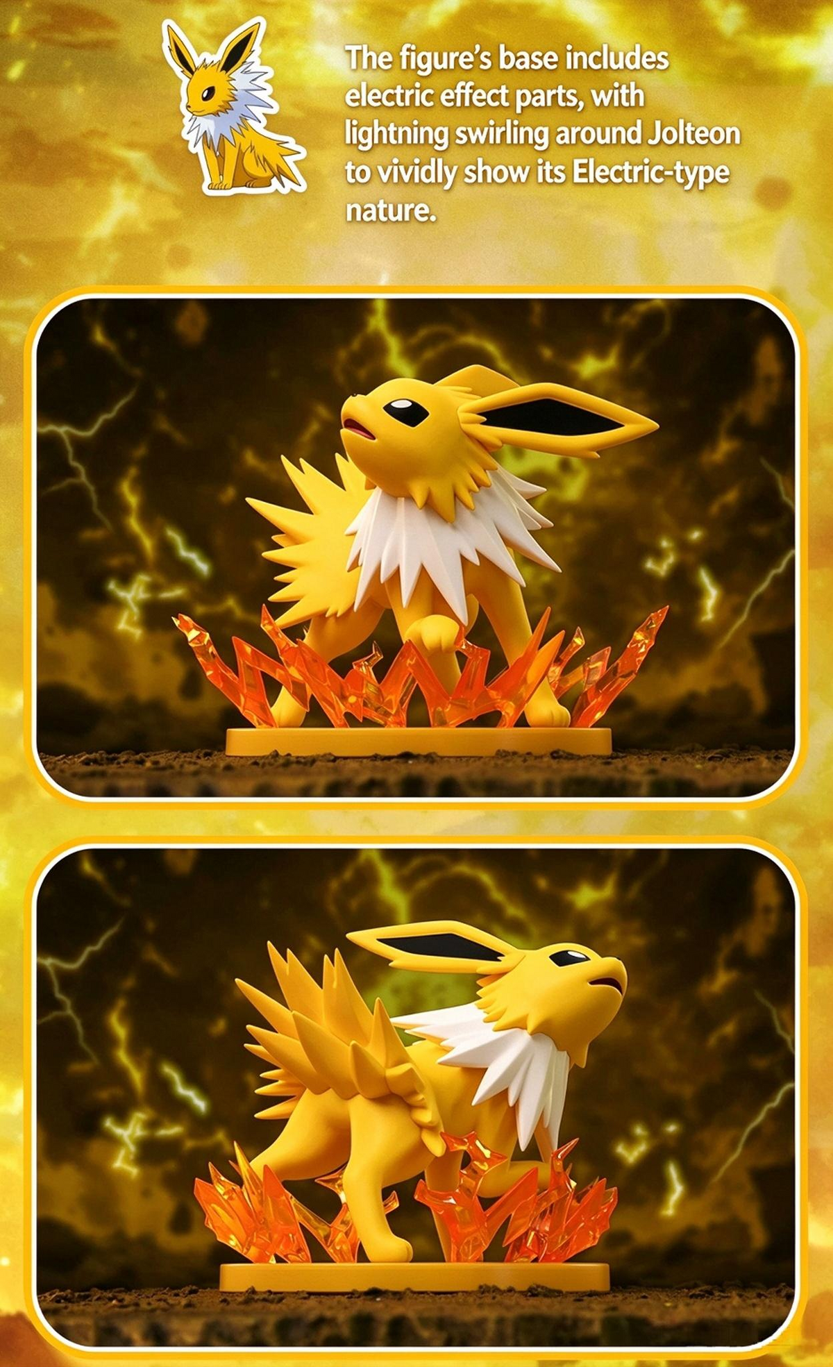 Funism: Pokémon Prime Figure Series Medium Scale Figures---Jolteon