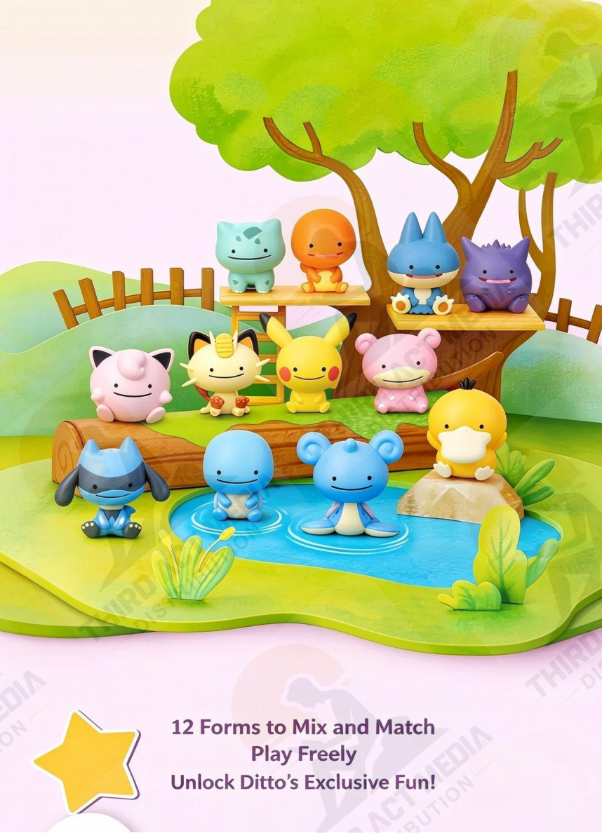 Funism: Pokémon Ditto Delights Little Adventure Series