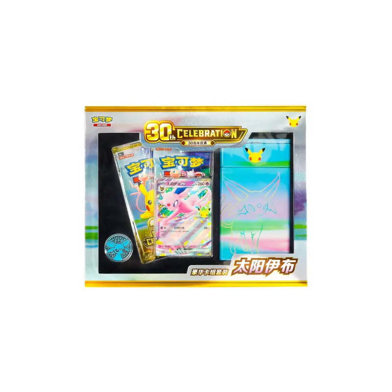 Pokémon TCG: 30th Celebration Espeon Deluxe Card Set - Simplified Chinese