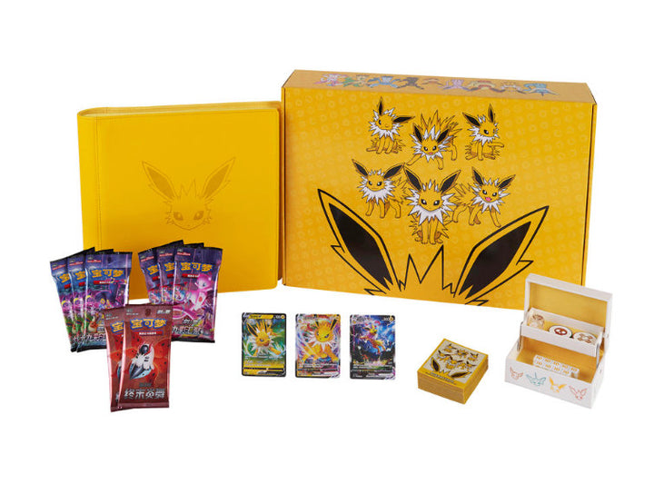 TCG S-Chinese 2024 Eevee GX Gift Box Jolteon Box Exclusive